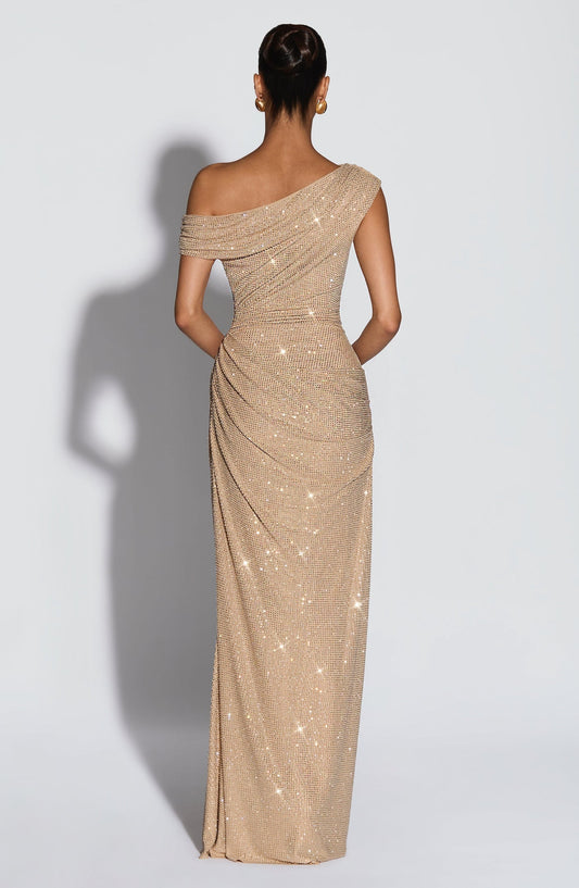 Vestido de Un Hombro Luz de la Marea