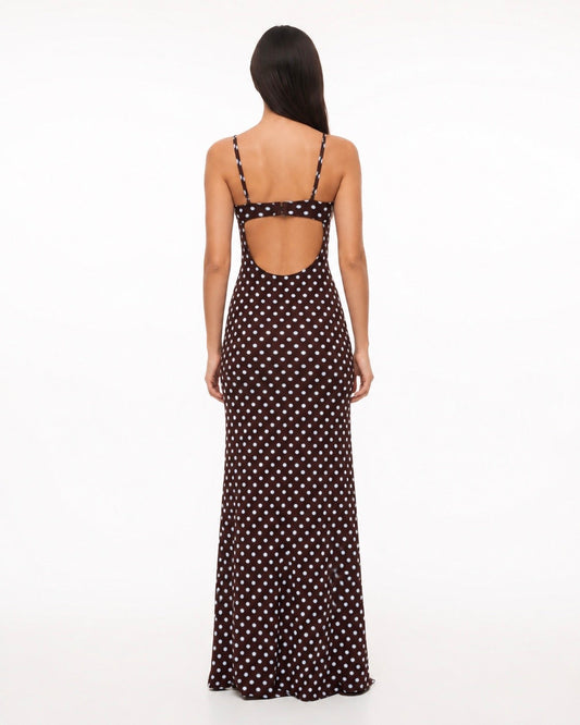 Vestido Largo con Espalda Abierta Estela de la Brisa