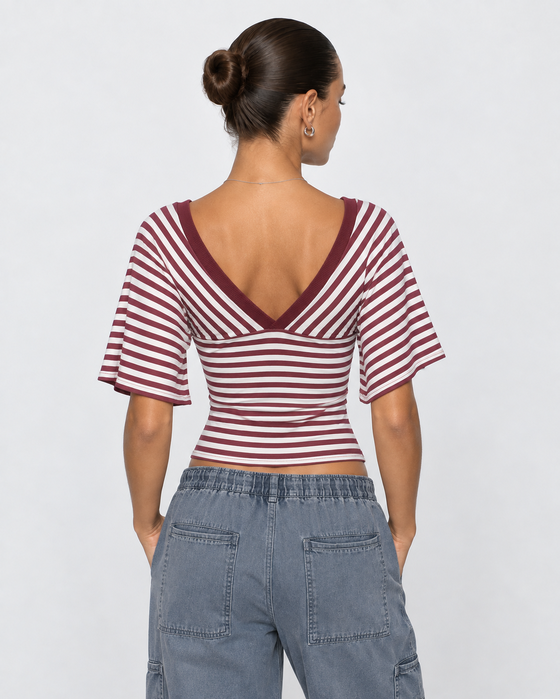 Top de Rayas Perla del Sol