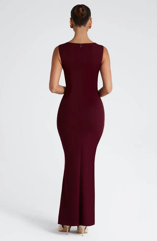 Vestido Largo con Corsé Iris de la Estrella