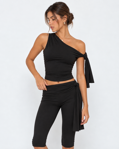 Conjunto de Un Hombro Zafiro de la Noche