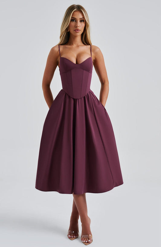 Vestido con Corsé Luna del Alba