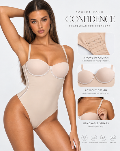 Body con Corsé Estructurado