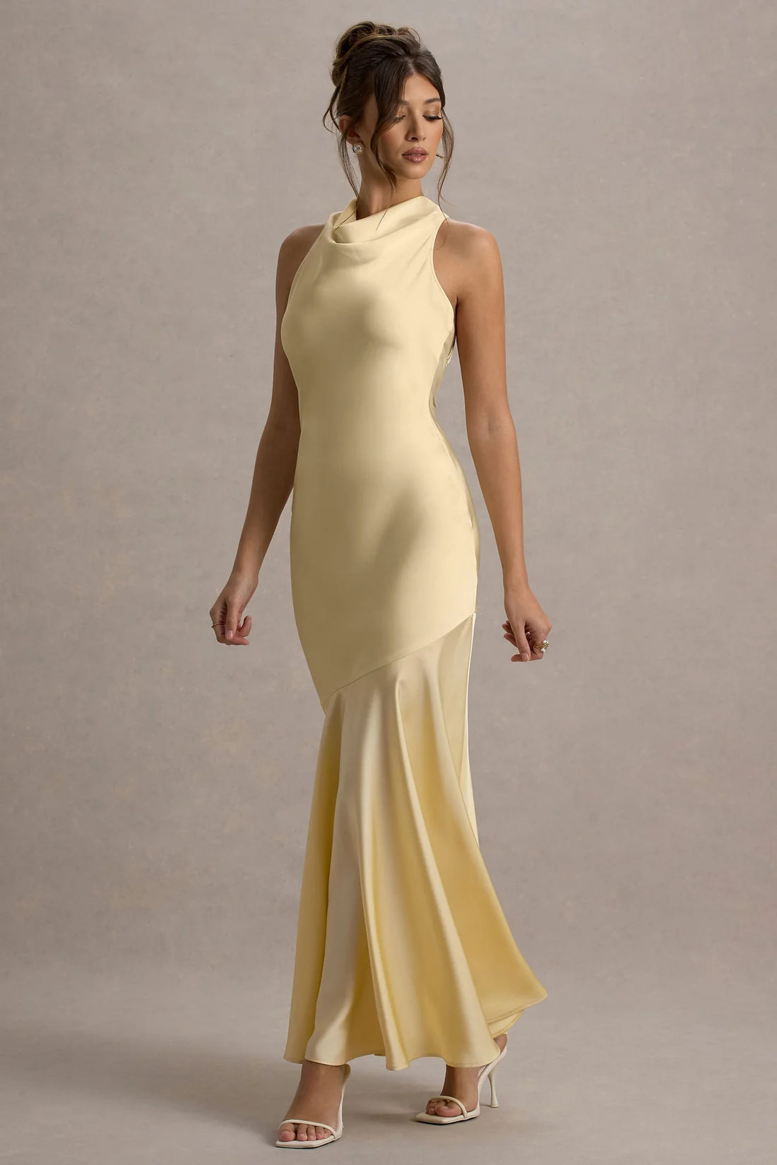 Vestido Largo Burdeos Elegance