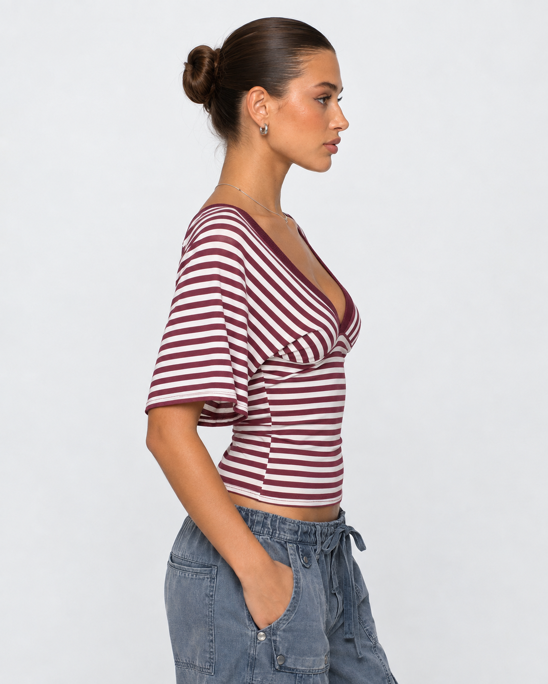 Top de Rayas Perla del Sol