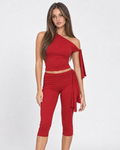 Conjunto de Un Hombro Zafiro de la Noche