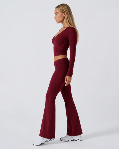 Conjunto de Manga Larga Camelia de la Riviera