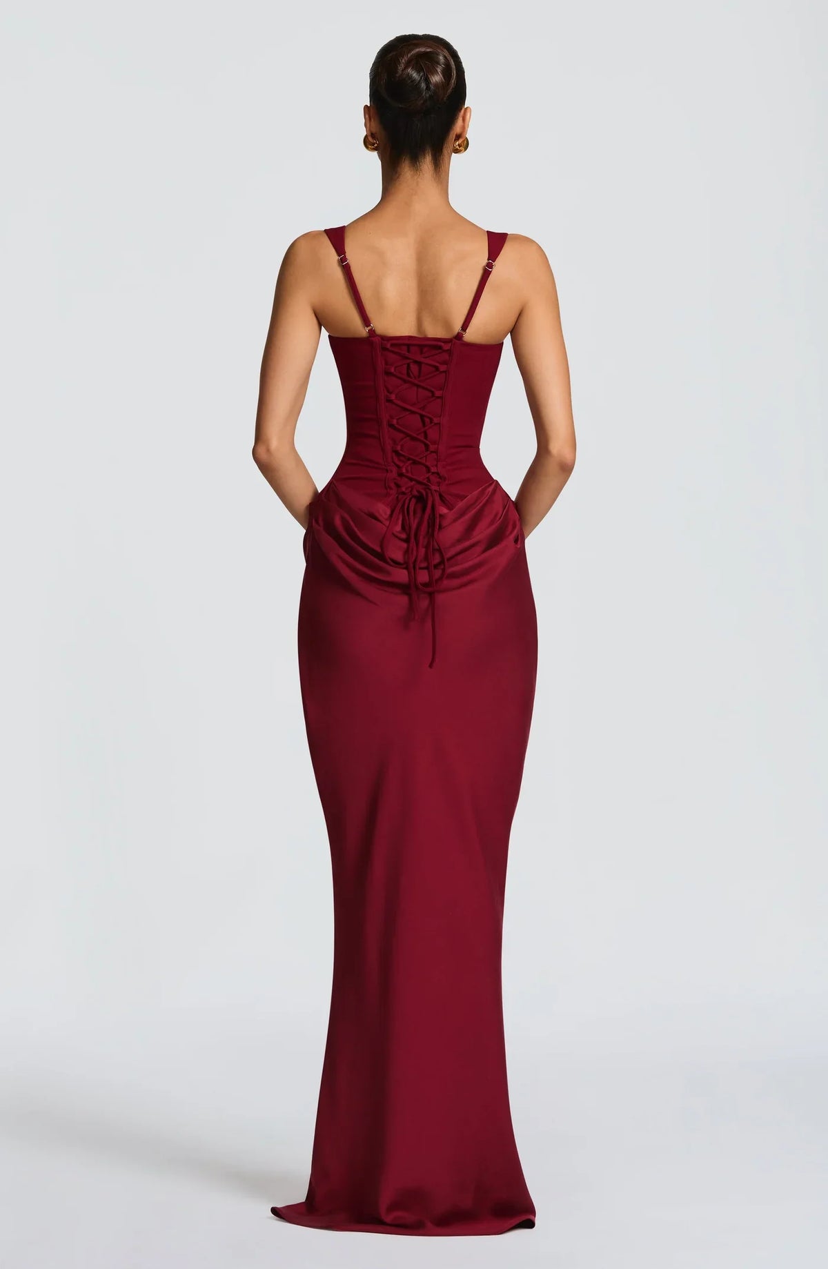 Vestido Drapeado Serena de la Estrella