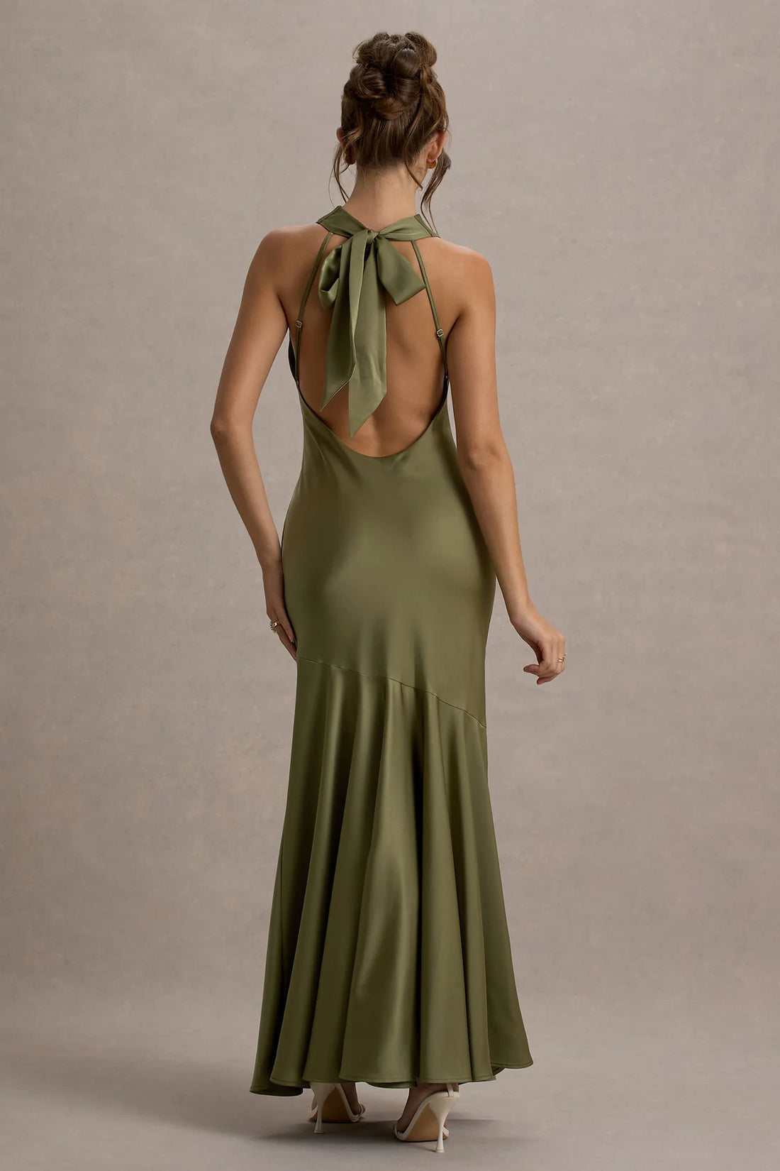 Vestido Largo Burdeos Elegance