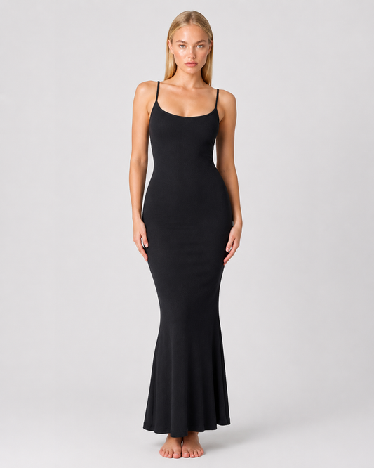 Vestido Largo Ajustado Luna de la Brisa