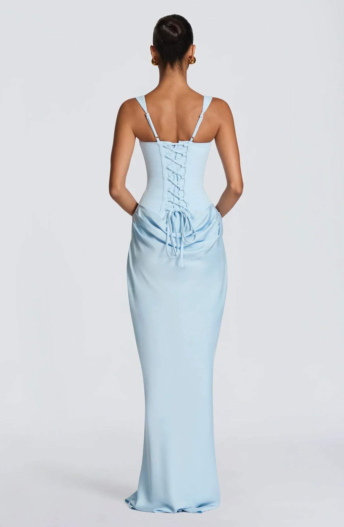 Vestido Drapeado Serena de la Estrella