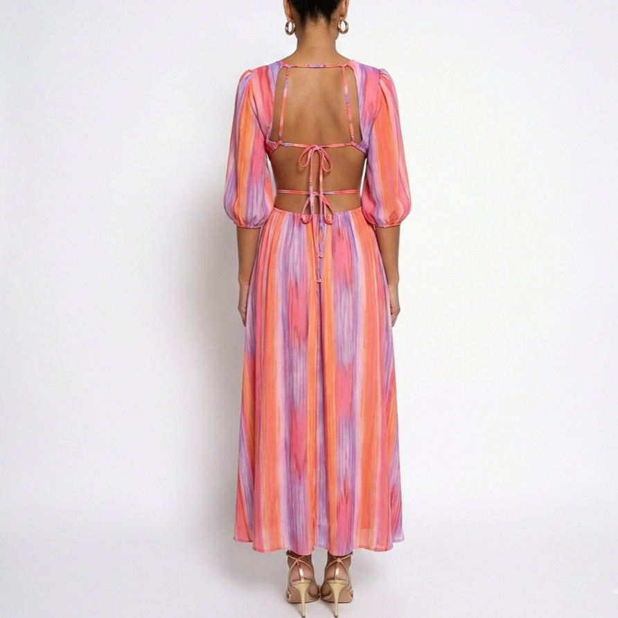 Vestido Largo Sunset Glow