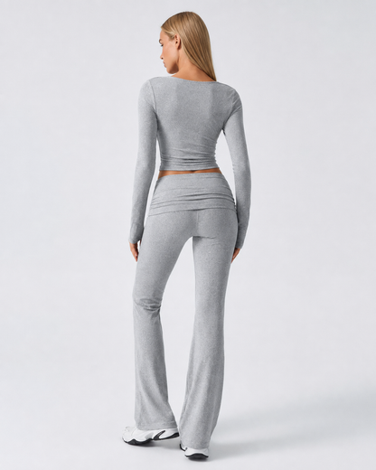 Conjunto de Manga Larga Camelia de la Riviera