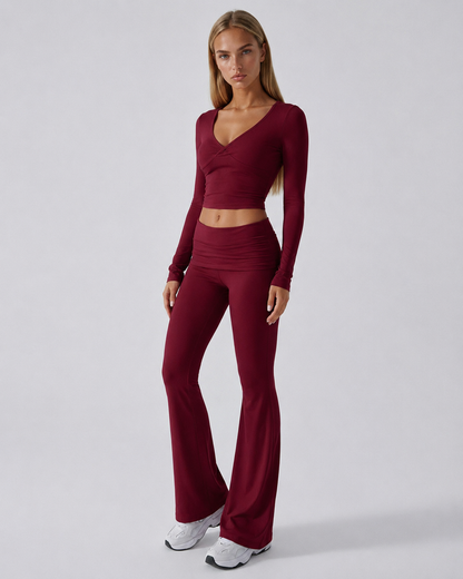 Conjunto de Manga Larga Camelia de la Riviera