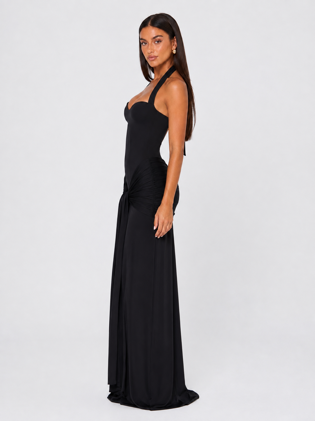 Vestido Largo Halter Brisa