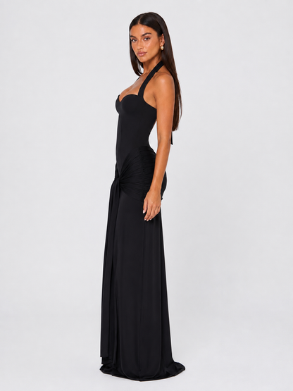 Vestido Largo Halter Brisa