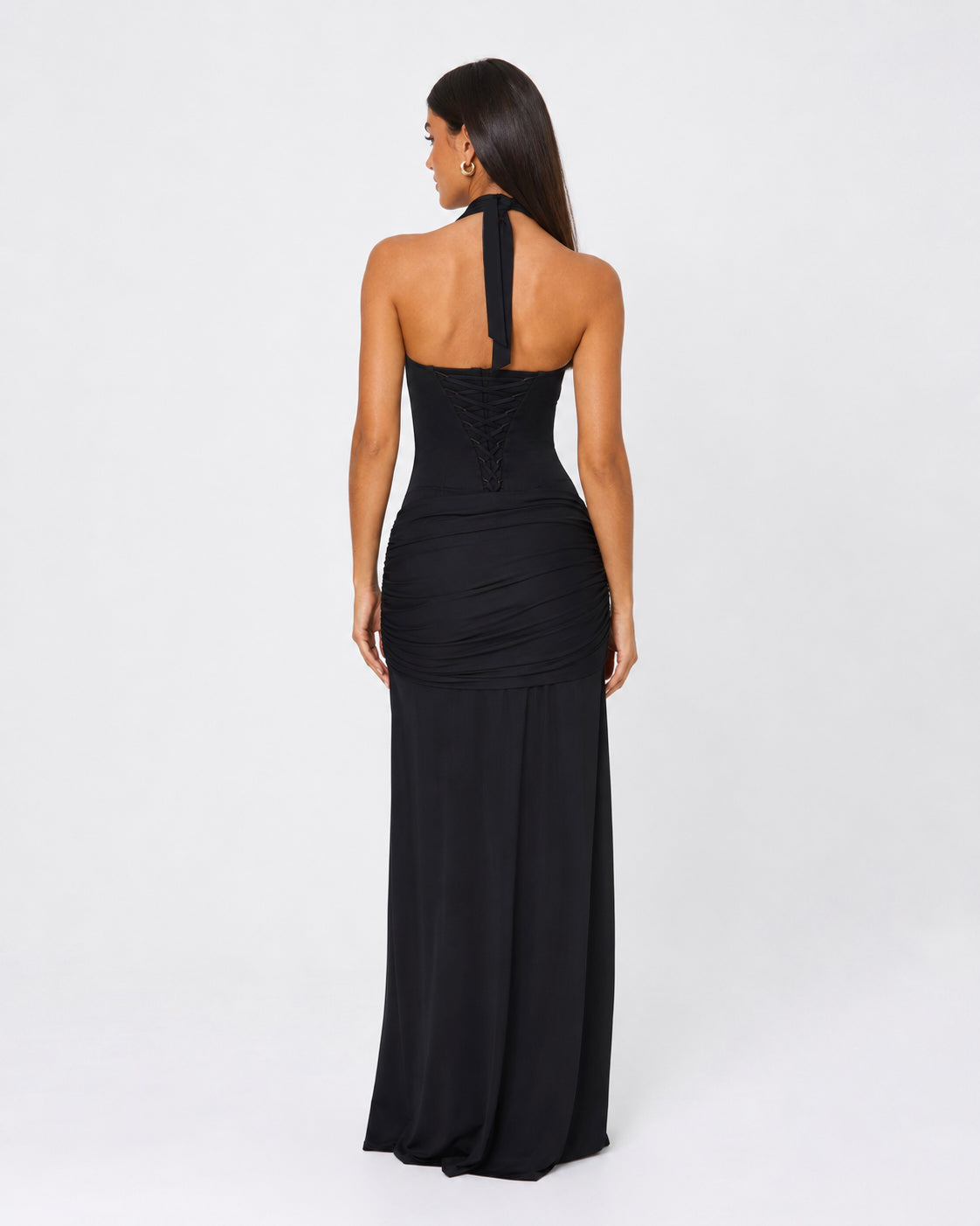 Vestido Largo Halter Brisa