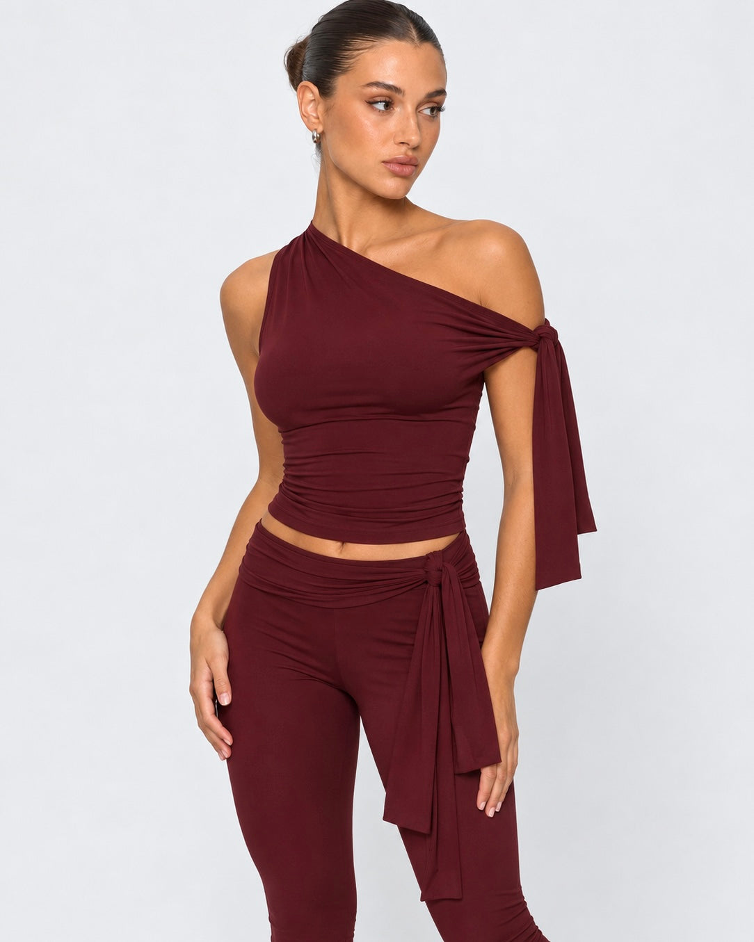 Conjunto de Un Hombro Zafiro de la Noche