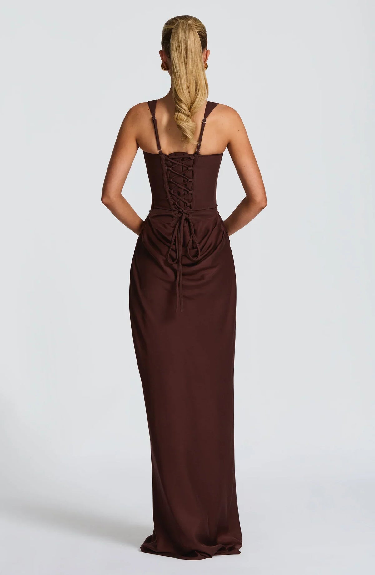 Vestido Drapeado Serena de la Estrella