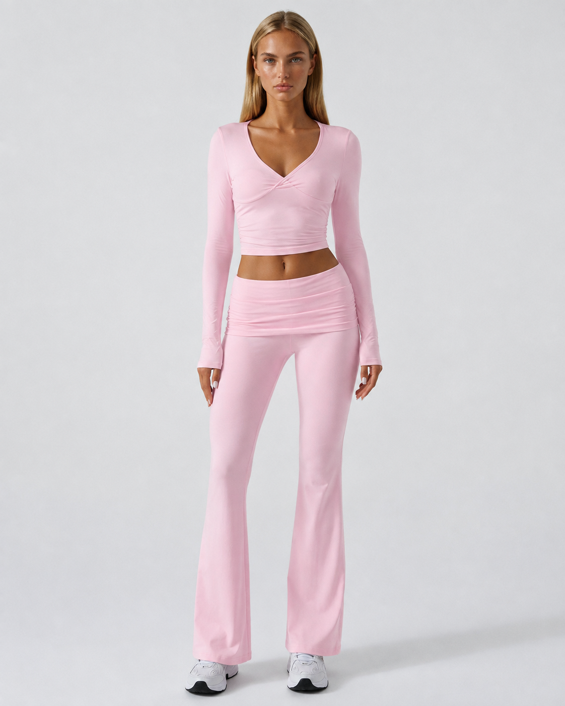 Conjunto de Manga Larga Camelia de la Riviera