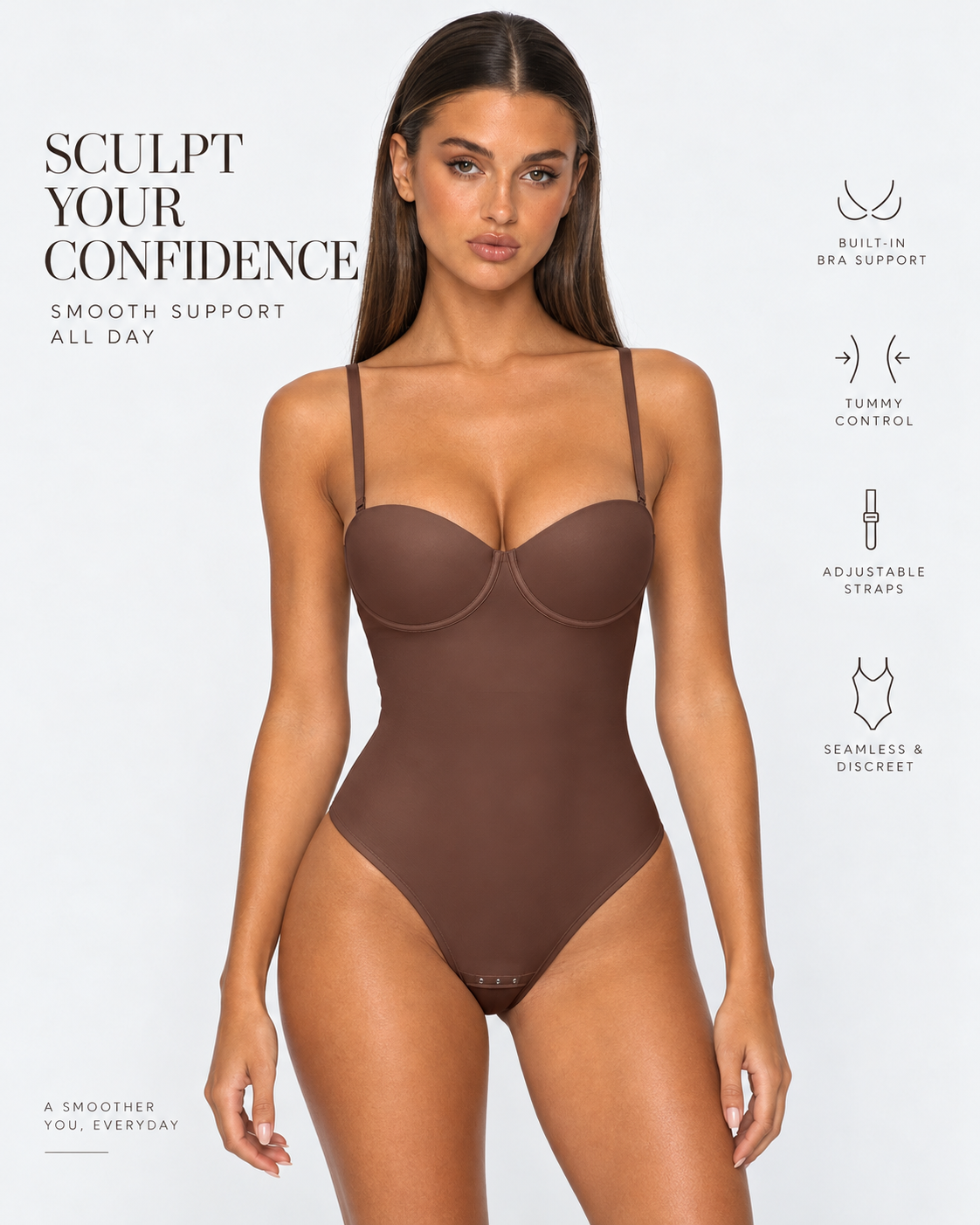 Body con Corsé Estructurado