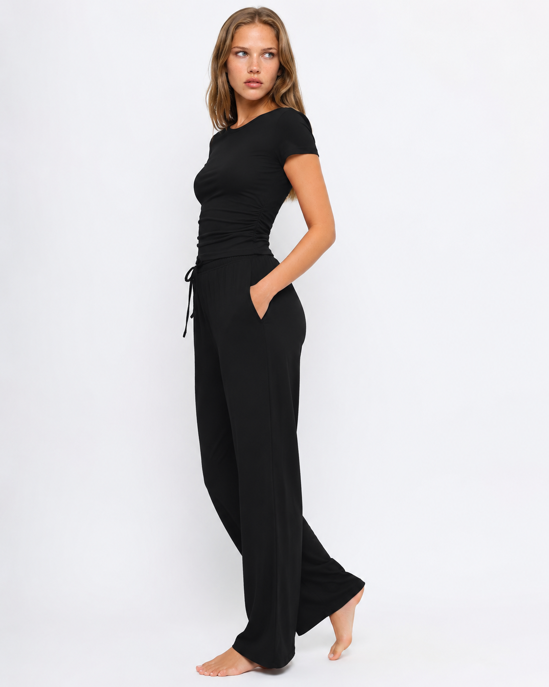 Conjunto Ajustado Celeste de la Riviera