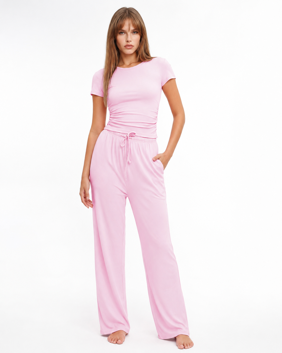 Conjunto Ajustado Celeste de la Riviera