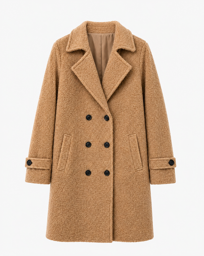 Chaqueta Sorrento Camel detalle