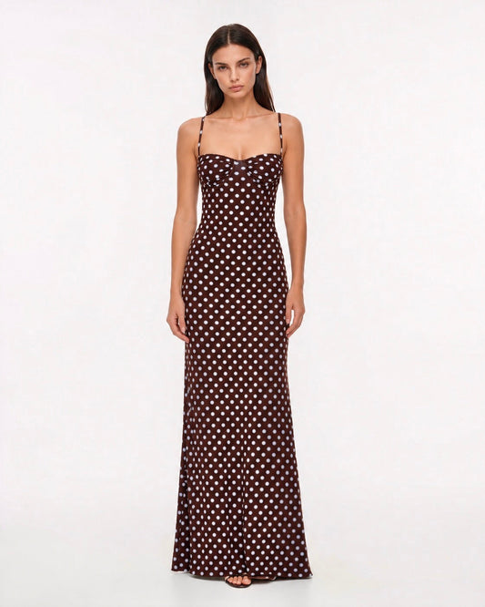 Vestido Largo con Espalda Abierta Estela de la Brisa