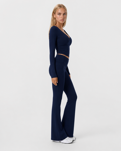 Conjunto de Manga Larga Camelia de la Riviera