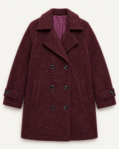 Chaqueta Sorrento Burdeos detalle