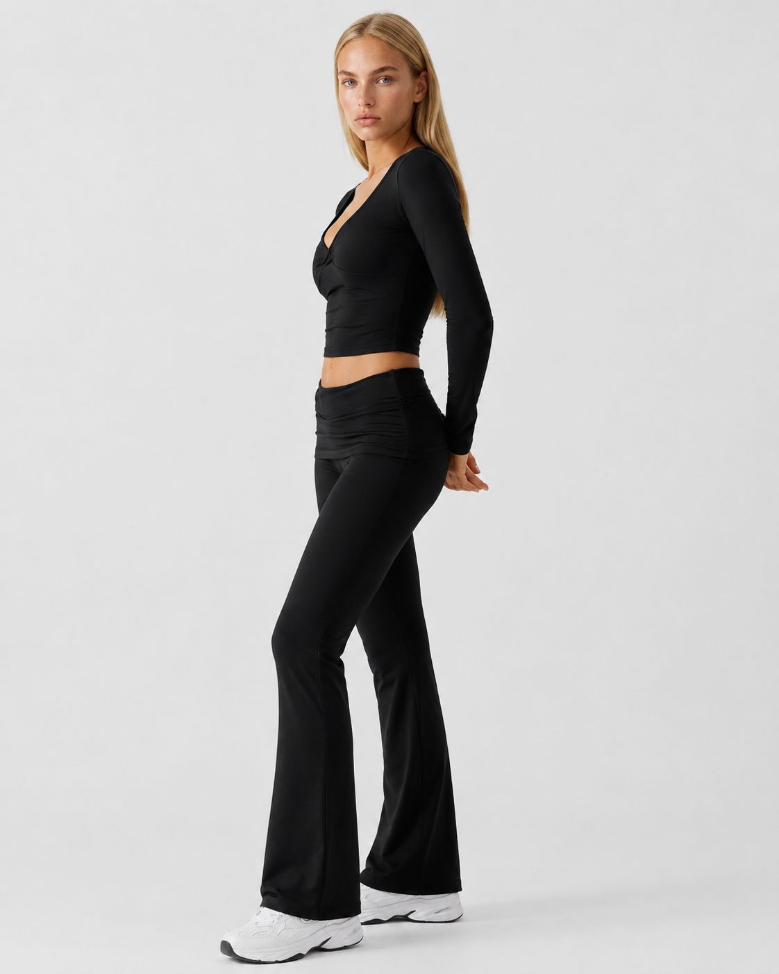 Conjunto de Manga Larga Camelia de la Riviera