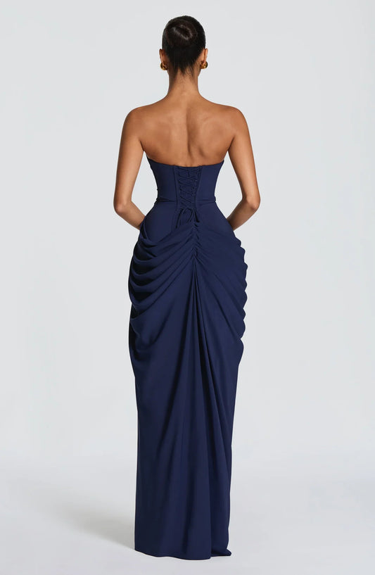 Vestido sin Tirantes Perla de la Marea