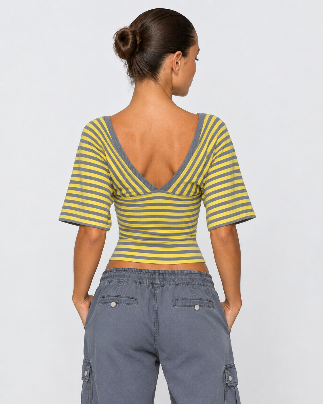 Top de Rayas Perla del Sol