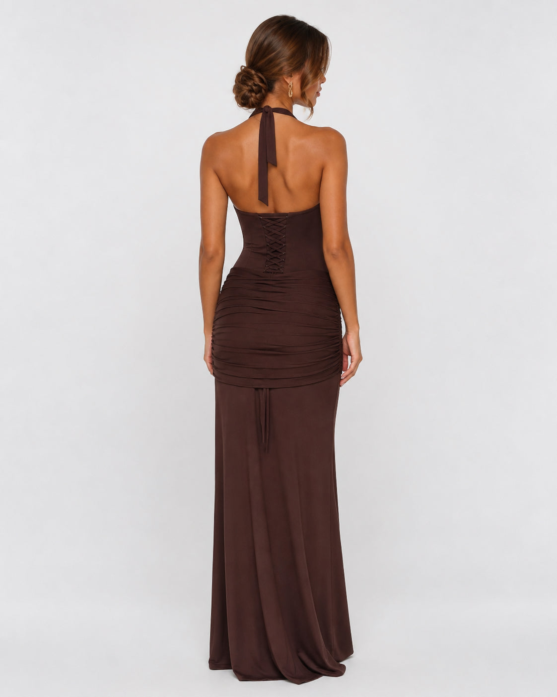 Vestido Largo Halter Brisa