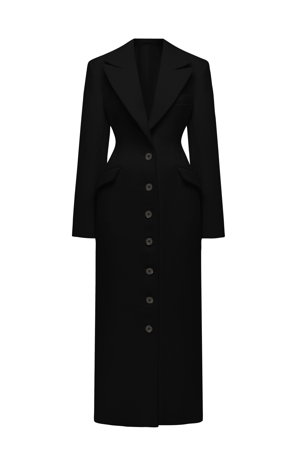 Abrigo Negro Ursula
