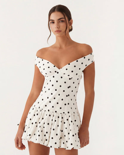 Vestido Corto con Corsé Iris de Primavera
