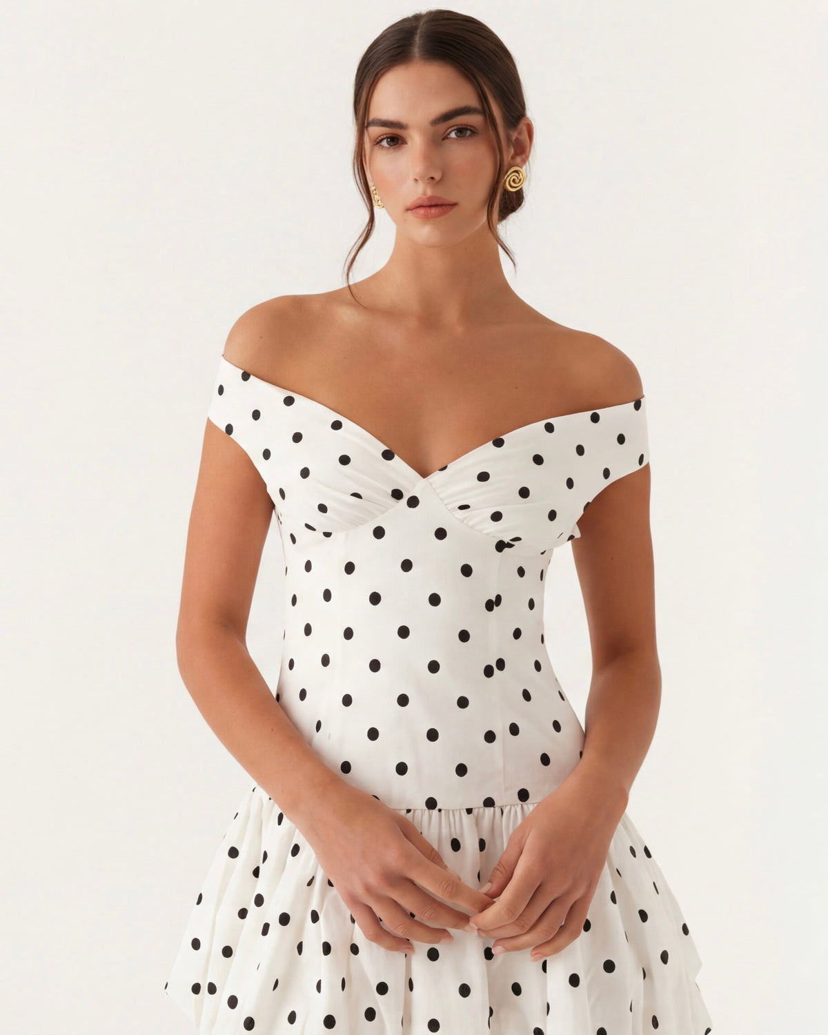 Vestido Corto con Corsé Iris de Primavera