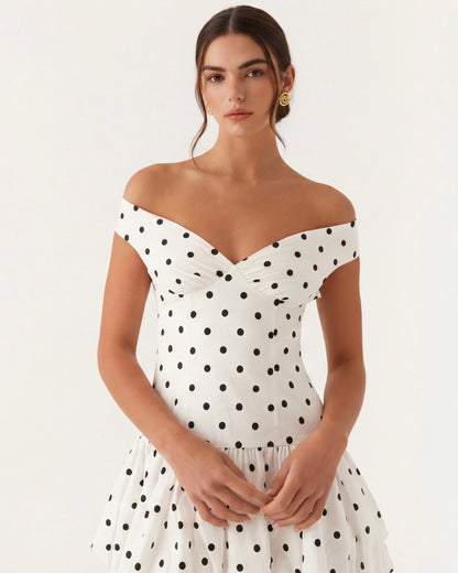 Vestido Corto con Corsé Iris de Primavera