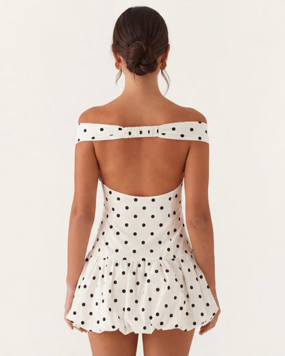 Vestido Corto con Corsé Iris de Primavera