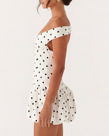 Vestido Corto con Corsé Iris de Primavera