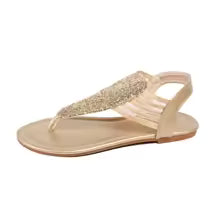 Sandalias brillantes