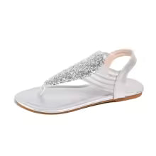Sandalias brillantes