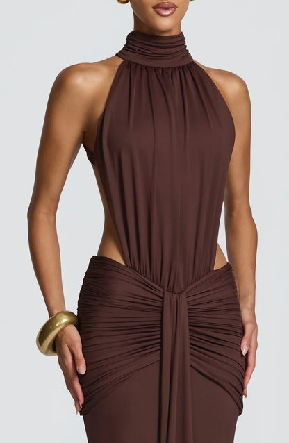 Vestido Halter Estrella
