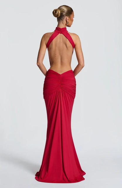 Vestido Halter Estrella
